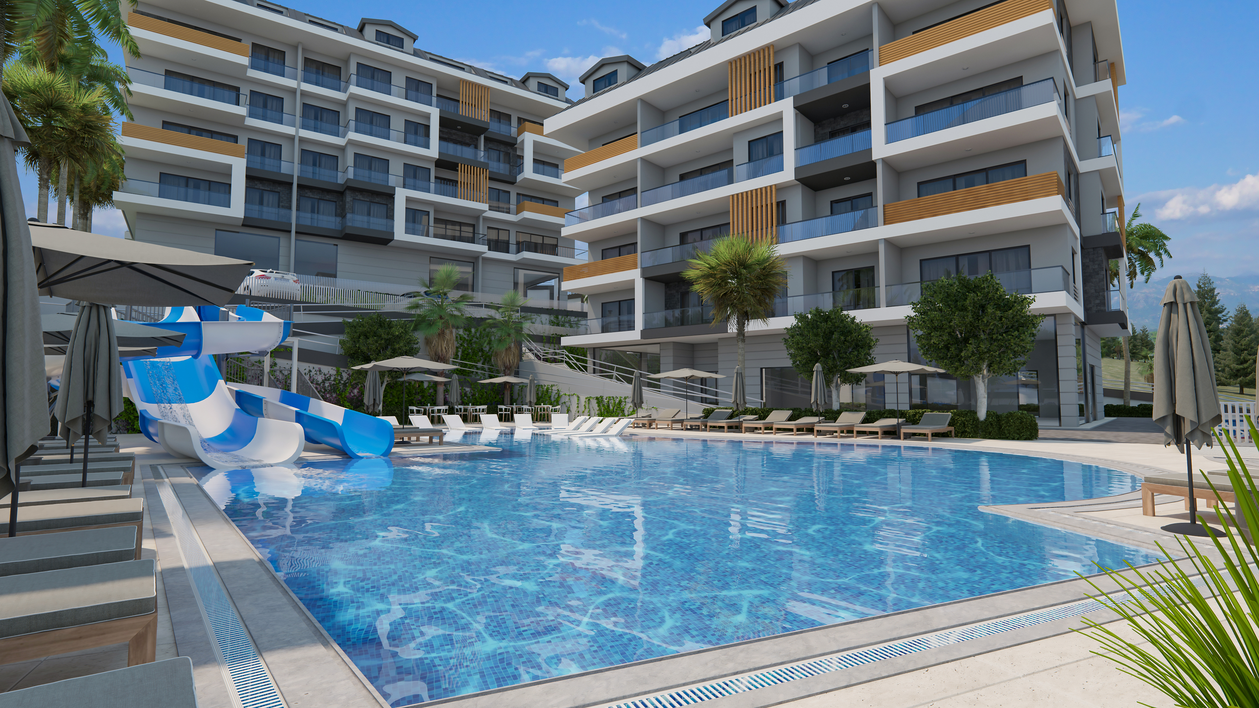 Luxury complex in alanya center image