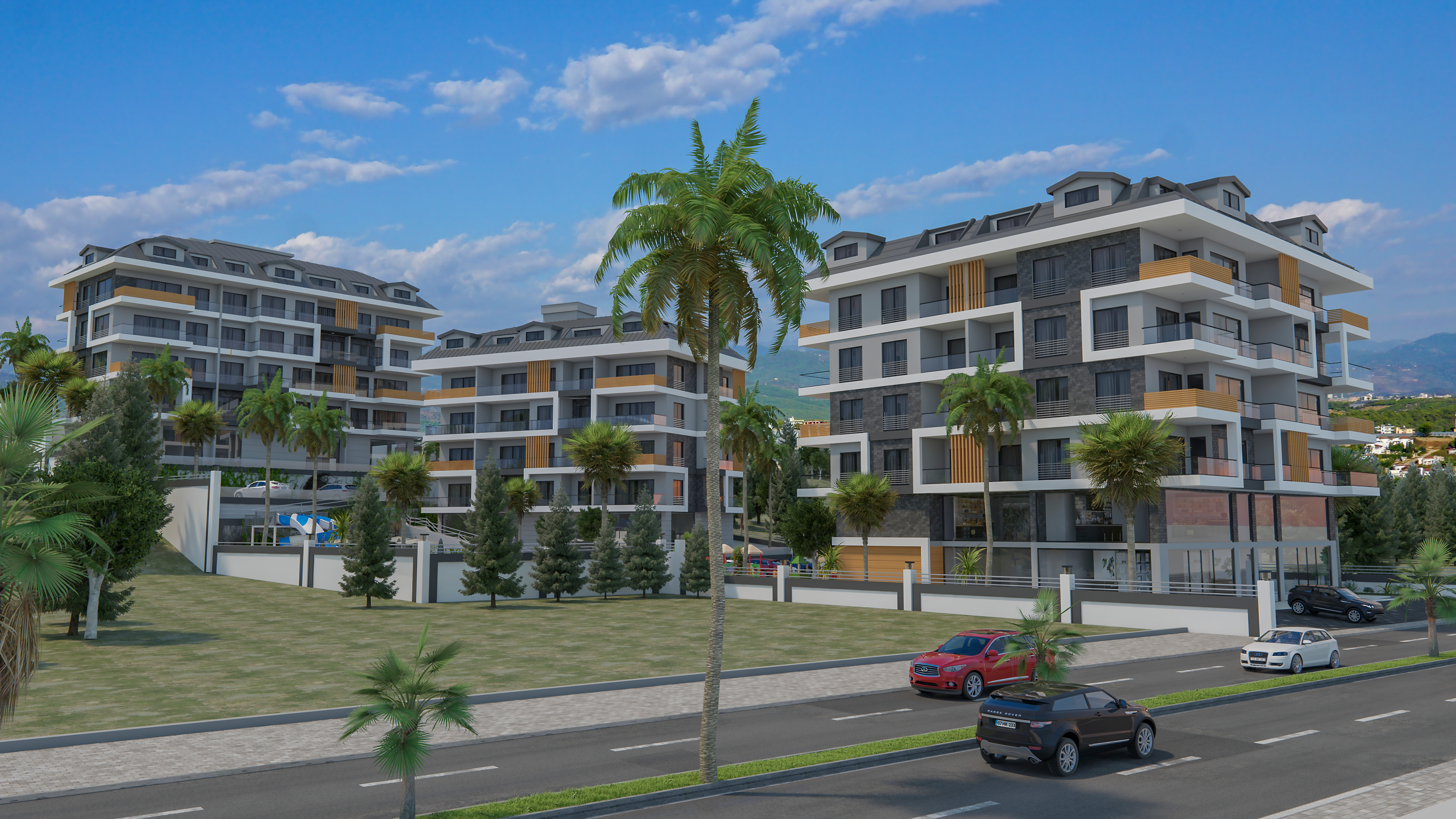 Luxury complex in alanya center image