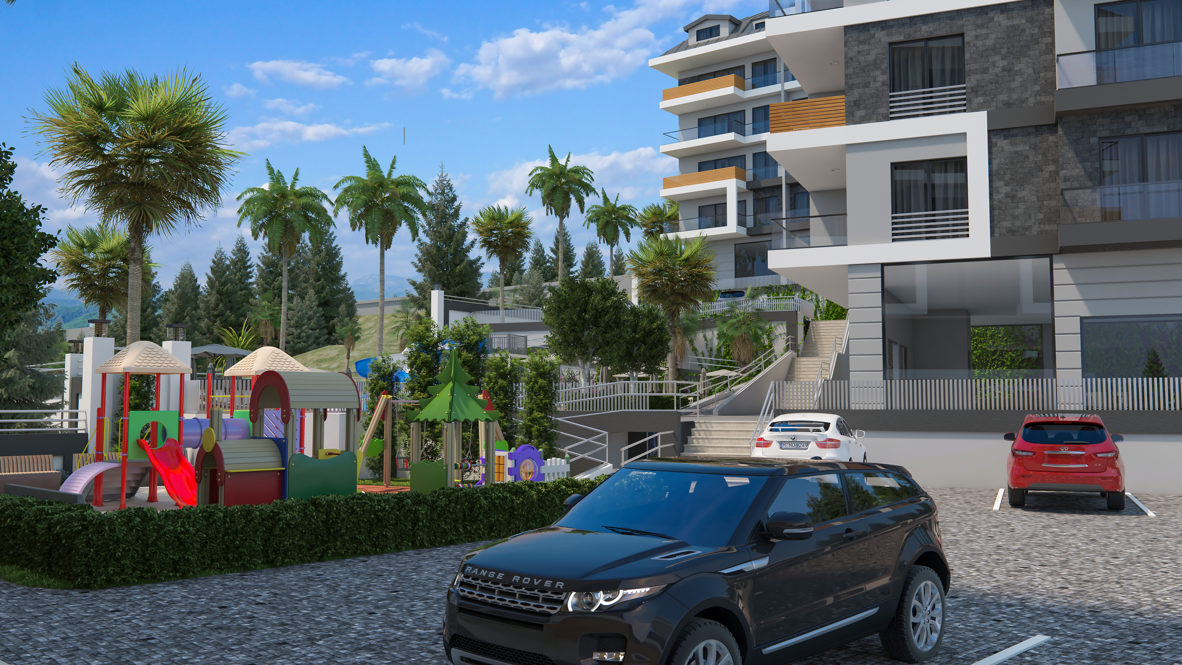 Luxury complex in alanya center image