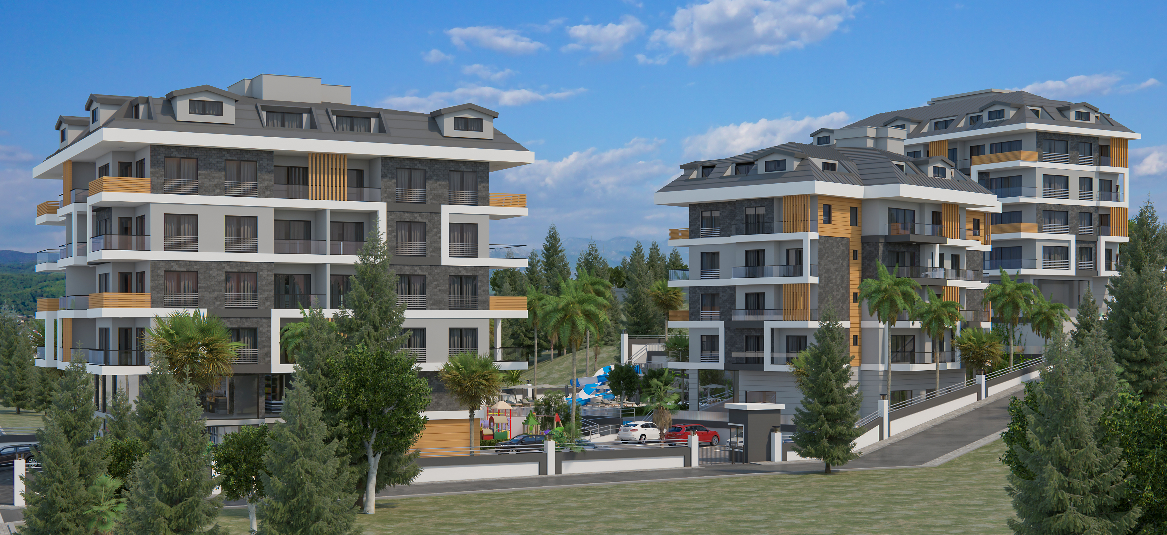 Luxury complex in alanya center image