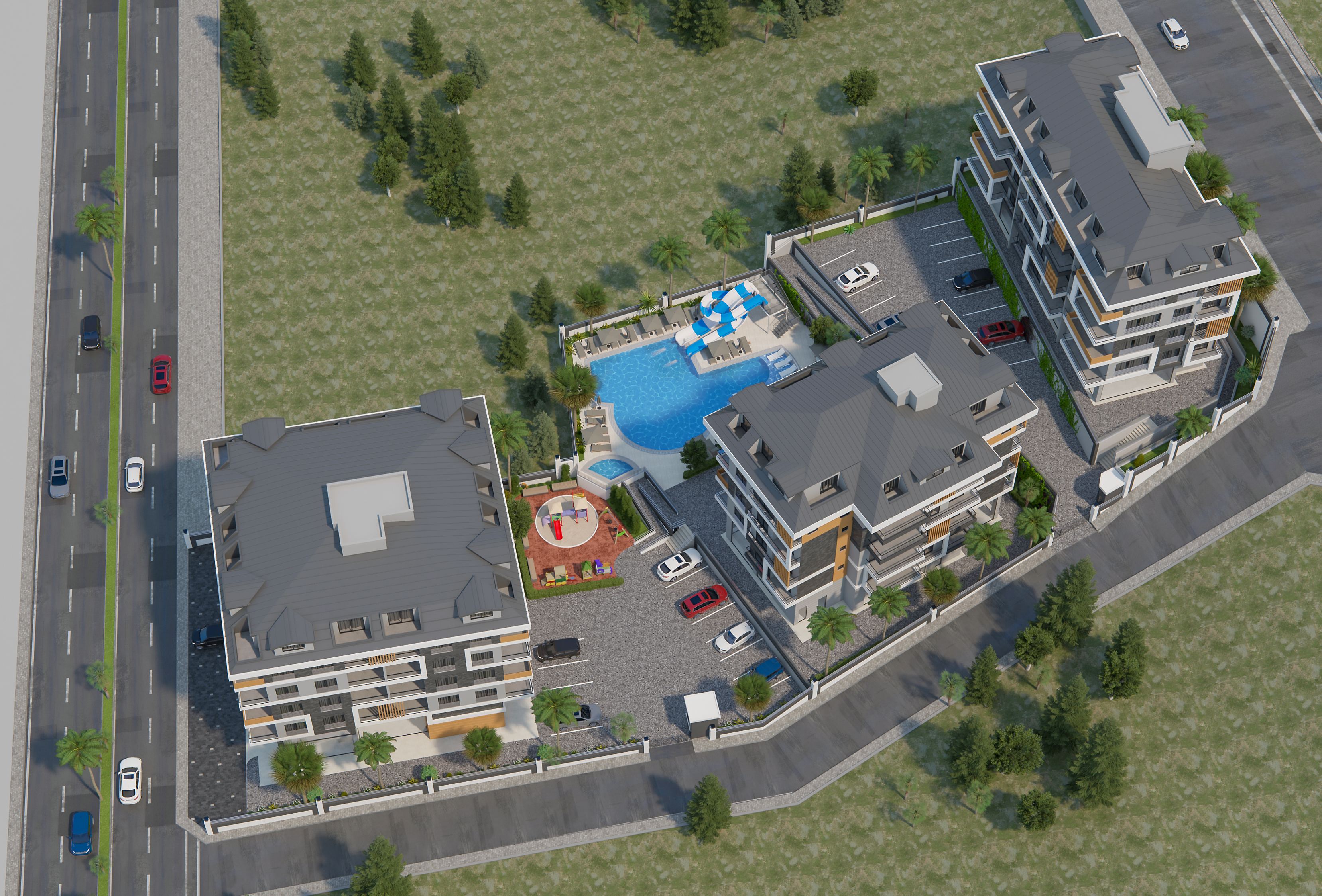 Luxury complex in alanya center image