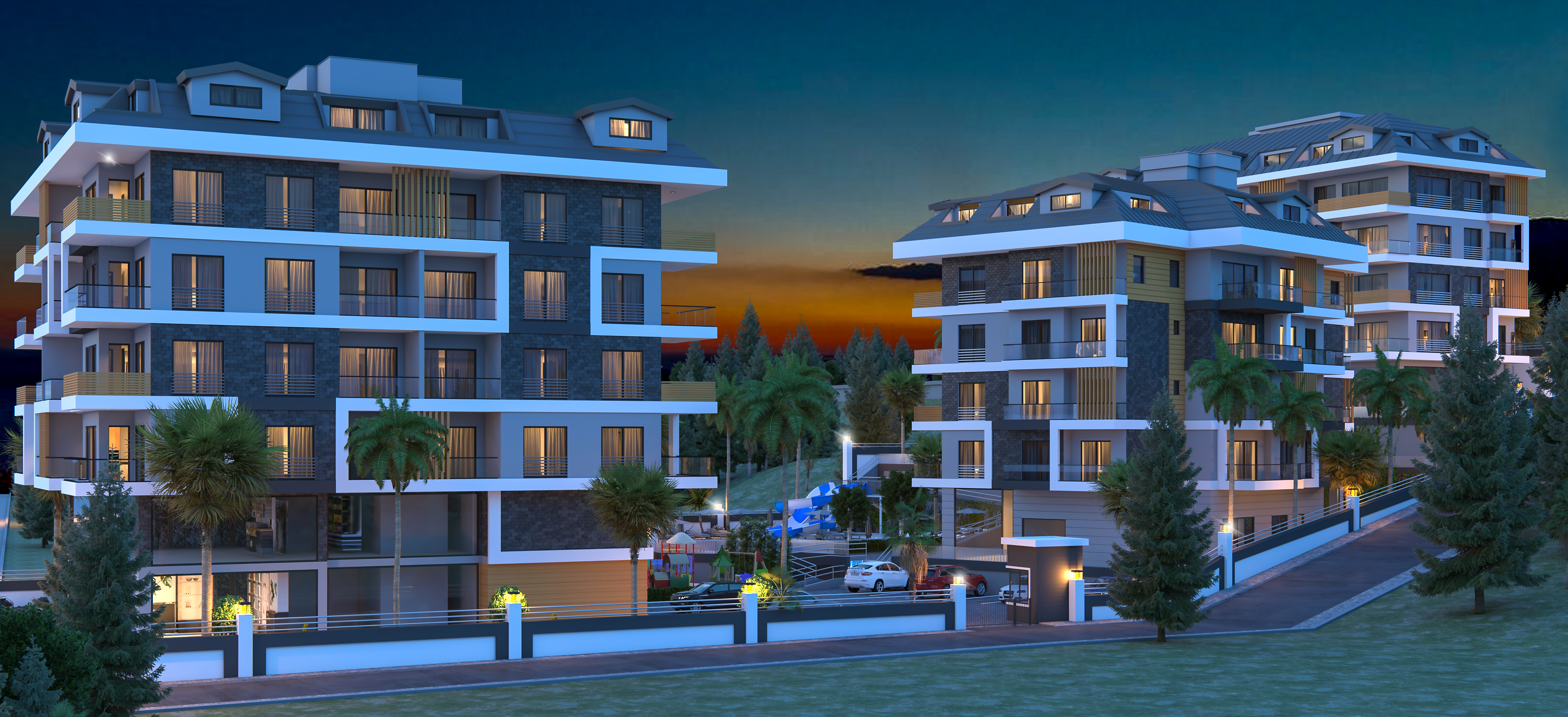 Luxury complex in alanya center image