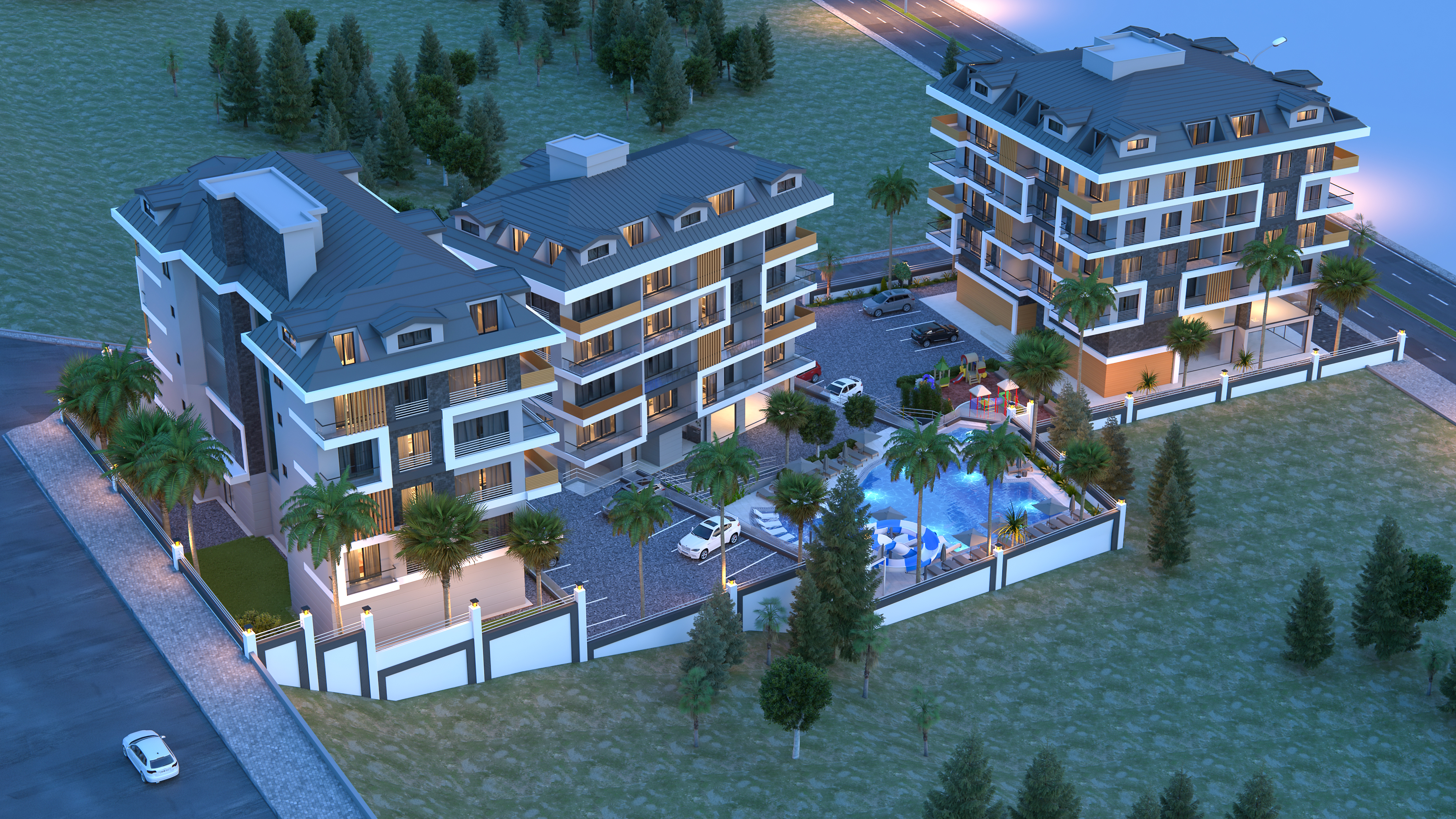 Luxury complex in alanya center image