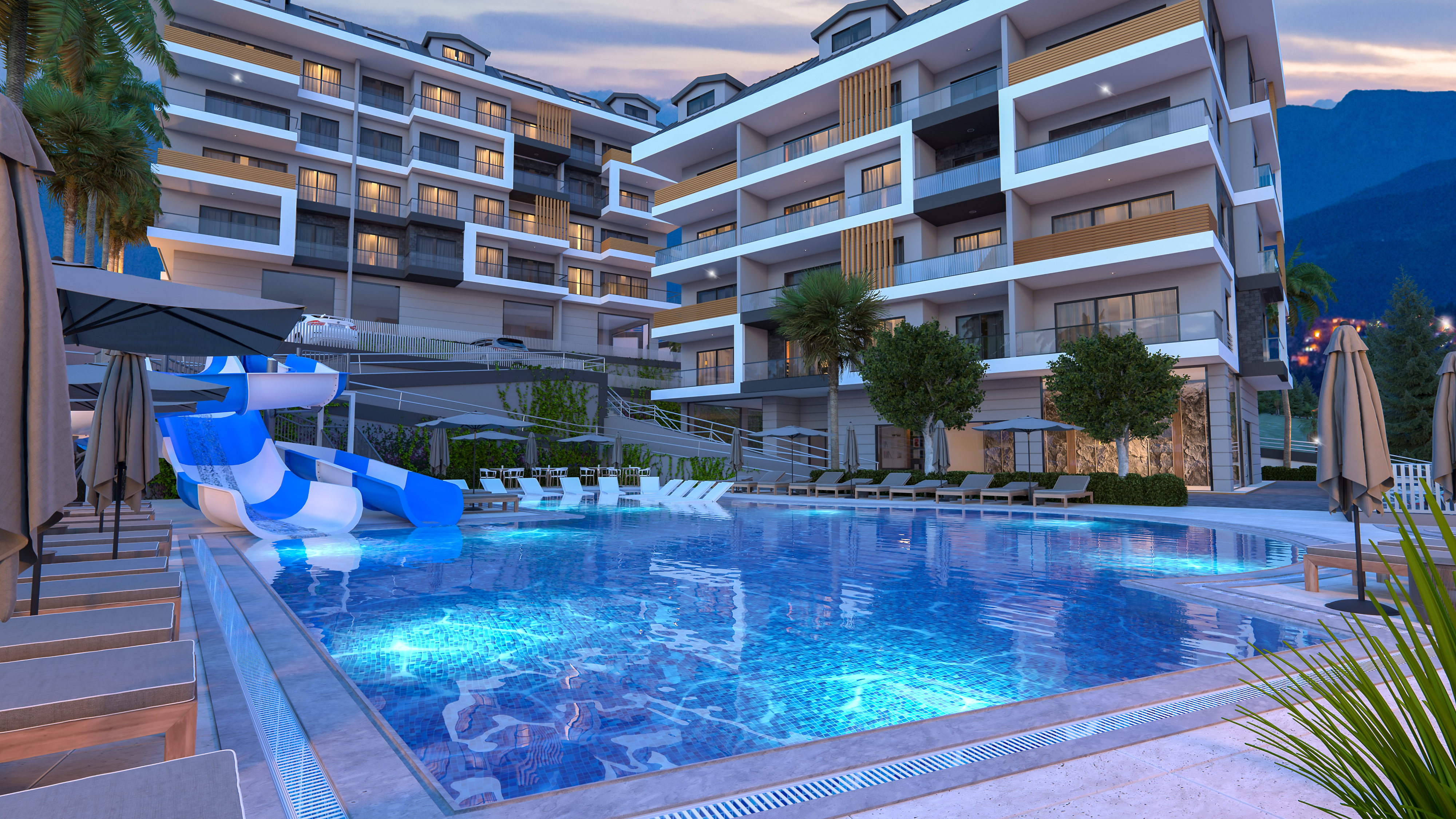 Luxury complex in alanya center image