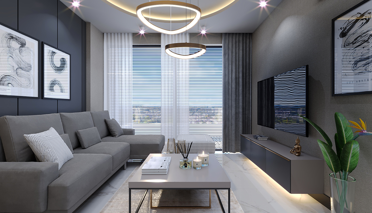 Luxury project in mountains of Mahmutlar image